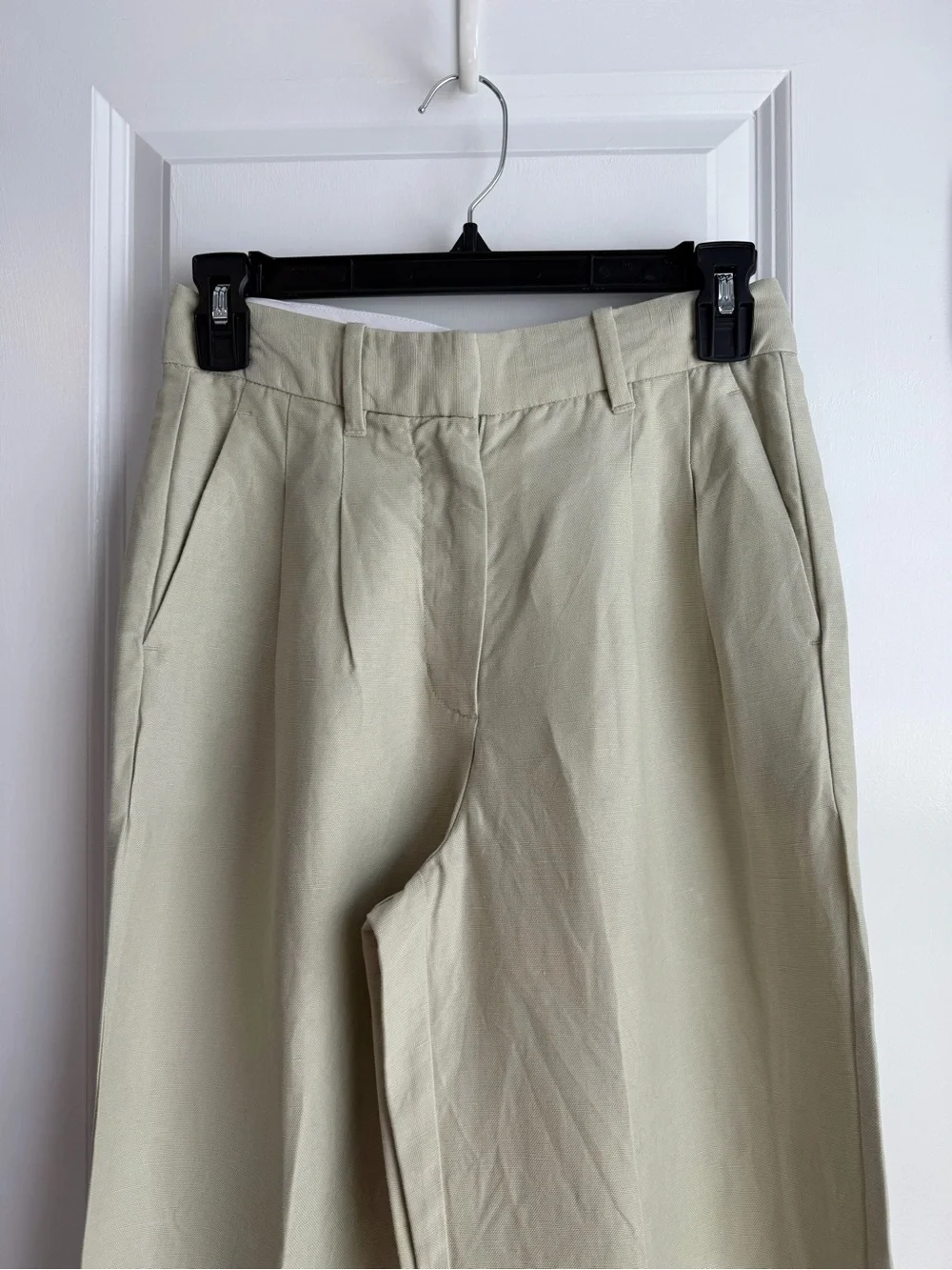 Aritzia Women’s Carrot Linen Pant Pastel Sage Green Size 0